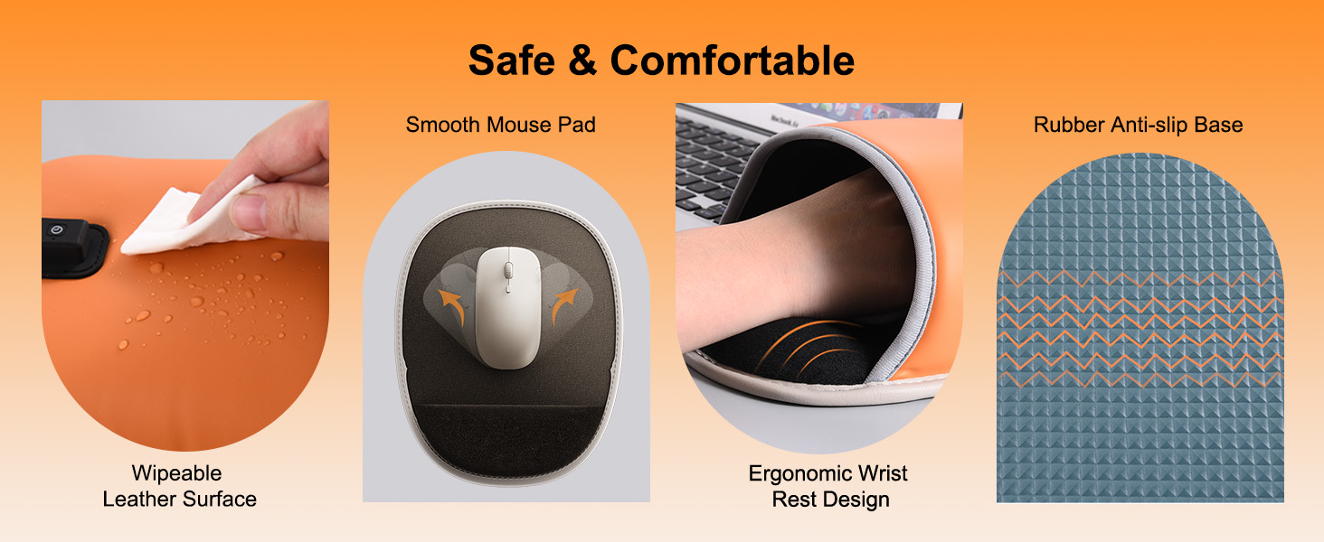 Heated mouse pad hand warmer - 5V2A USB Hand Warmer