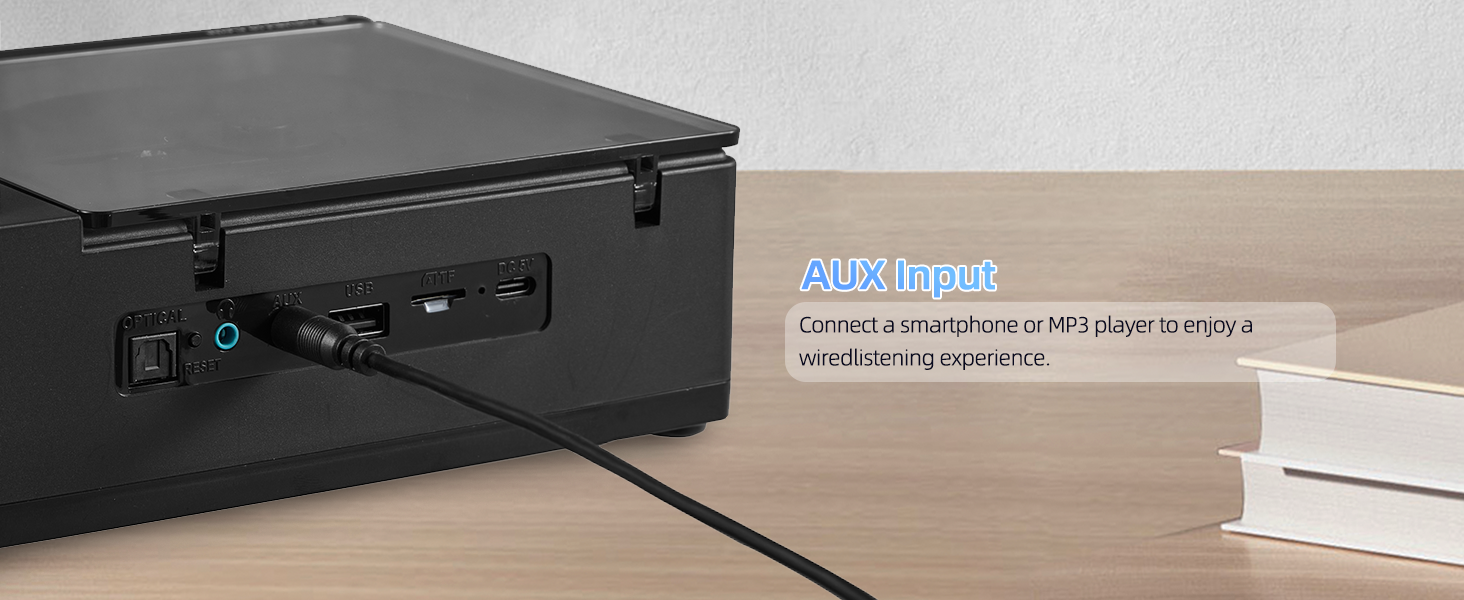 Portable CD Player Boombox