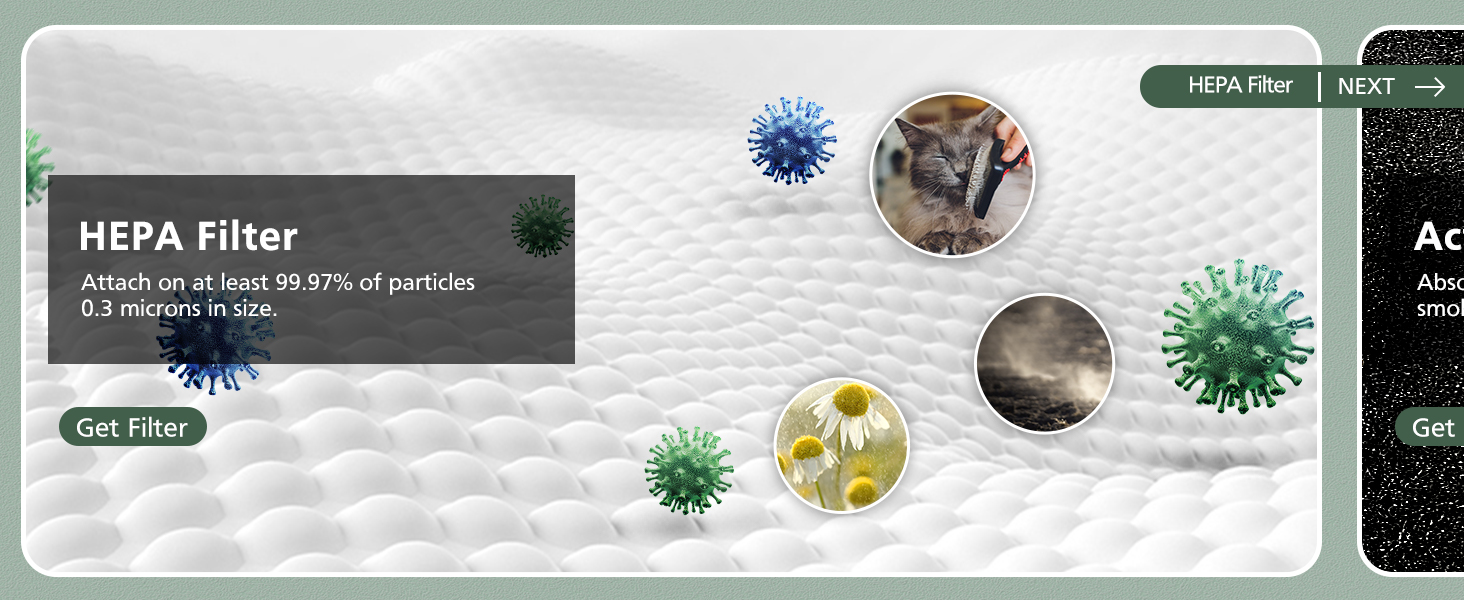 AC400 air purifier filter