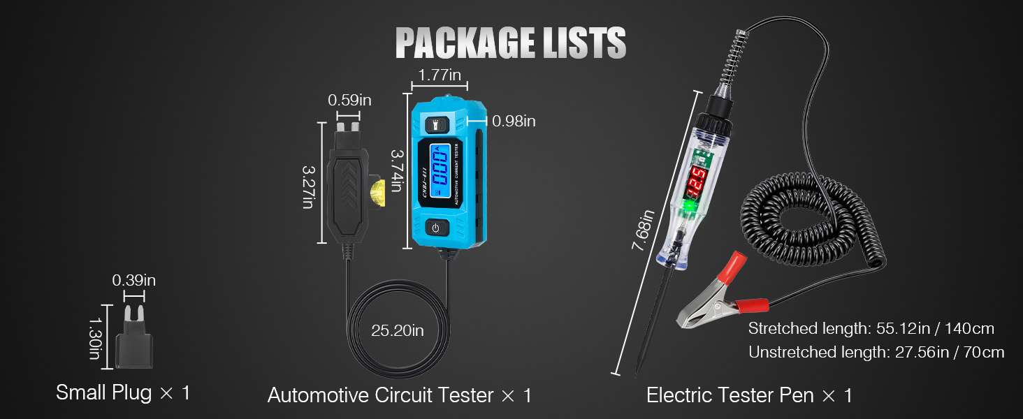 auto relay tester, circuit tester automotive