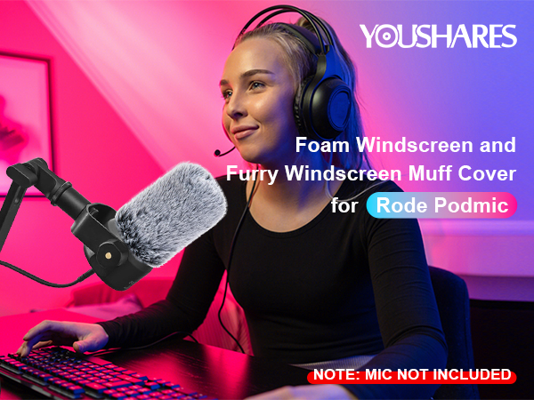 PodMic Podcasting Microphone to Blocks Out Plosives