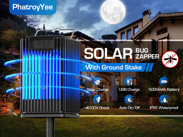 solar bug zapper outdoor