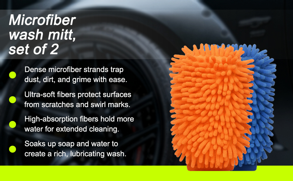 Wash mitt-2pcs