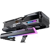 EZDIY-FAB 5V ARGB GPU Holder Brace Graphics Card GPU Support Video Card Holder Bracket, Strenchab...