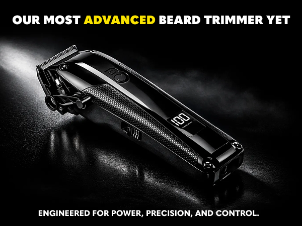 The Beard Club Beard Trimmer for men professional barber quality buzzer with adjustable guards