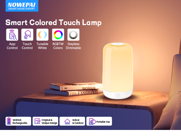 small bedside touch table lamp