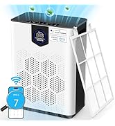 DAYETTE H14 Air Purifiers for Home Large Room Up to 3000 Ft², Smart Wifi with Washable Filters, A...