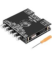 Mini Amplifier Audio Amplifier Board ZK-AS21 2.1 Channel Module 220W x 2 + 350W Digital Receiver ...