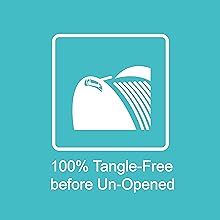 100% tangle-free filament