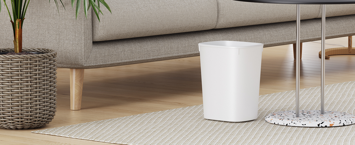 Living room trash can