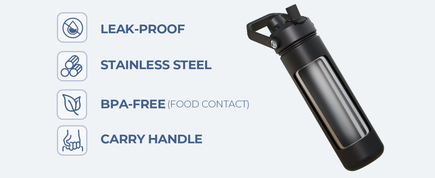 insulated water bottle