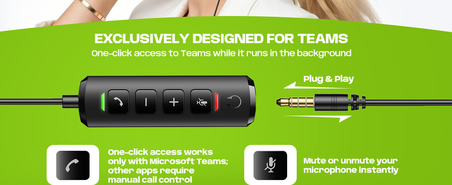 pc usb headset with mic