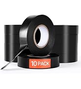 VEVOR 600V Electrical Tape, 10 Rolls, 3/4 in x 66 ft General Purpose PVC Insulating Wire, 0? to 2...