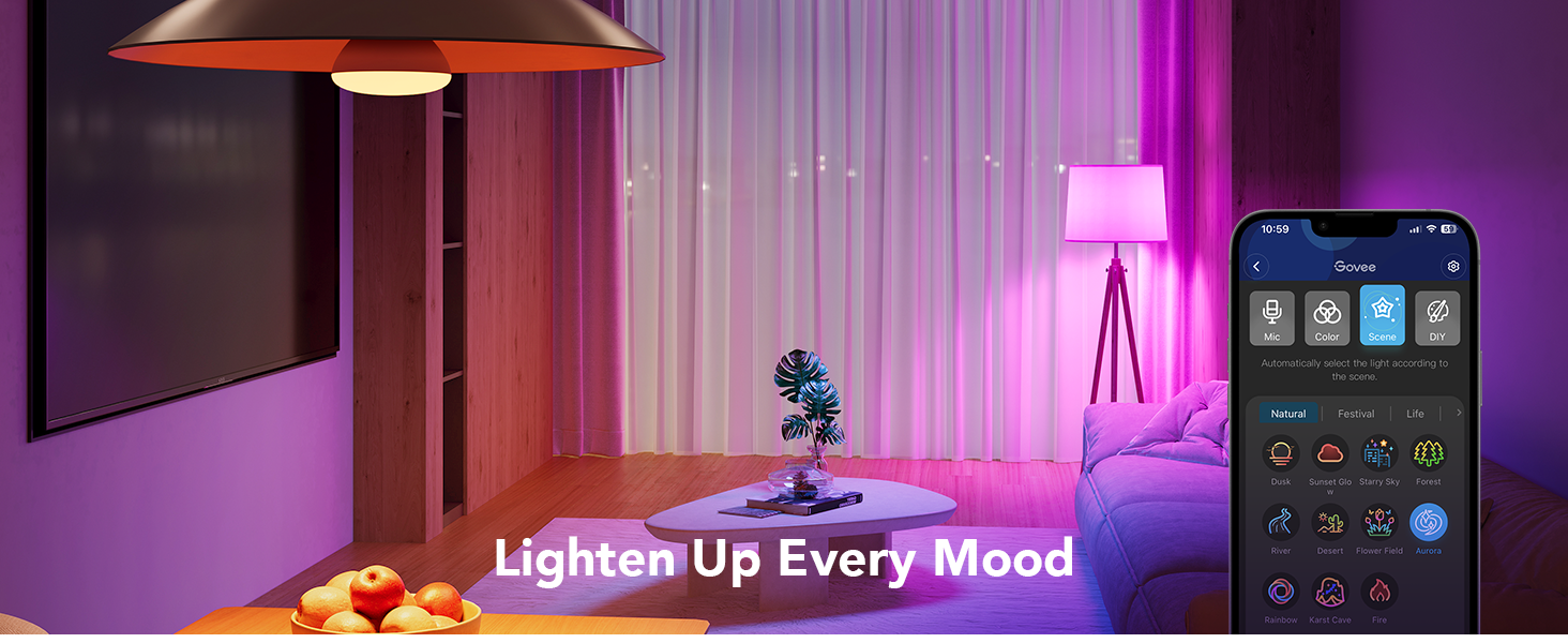 Govee indoor lighting