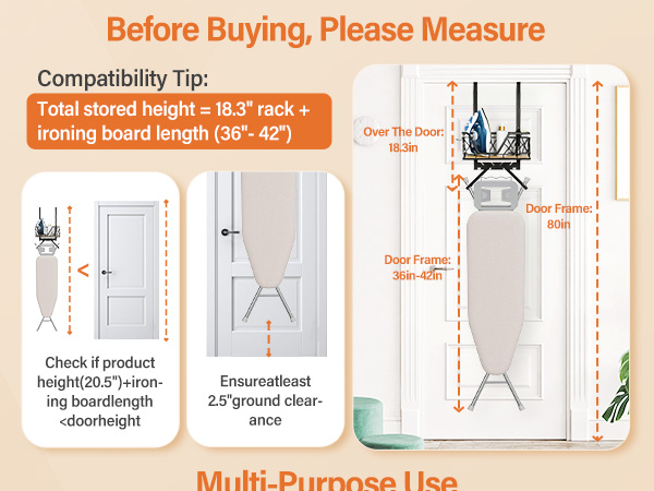 ironing board holder