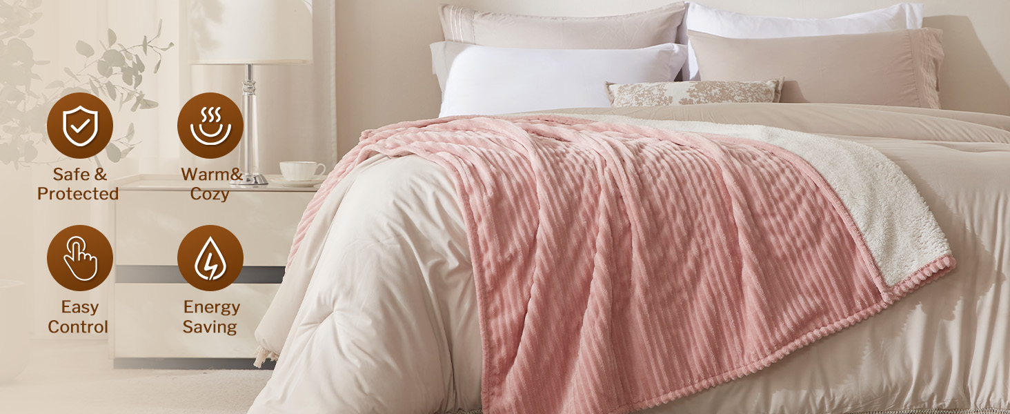 heating throw blanket