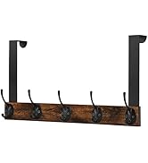 YINMIT Over The Door Hooks, Wooden Door Hanger, Door Hanger Hook, Over The Door Towel Rack, Door ...