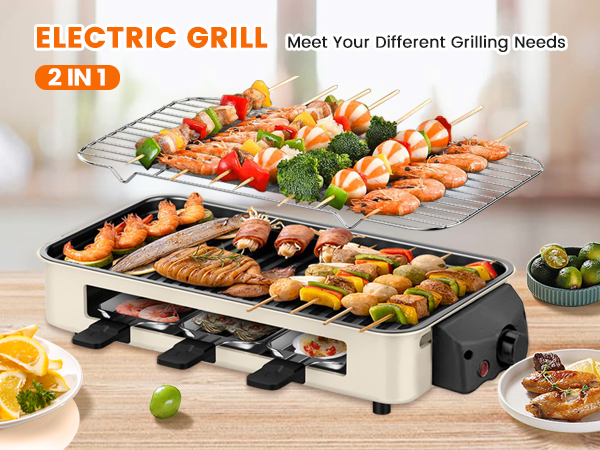 indoor grill electric grill smokeless indoor grill