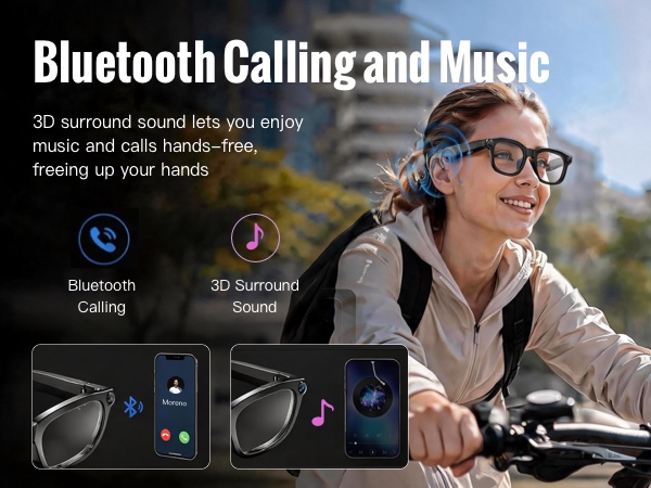 AI Smart Glasses with Camera