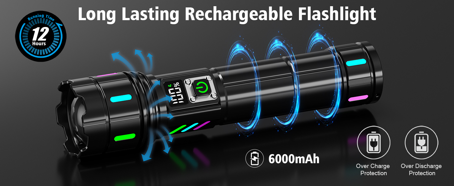 rechargeable flashlights