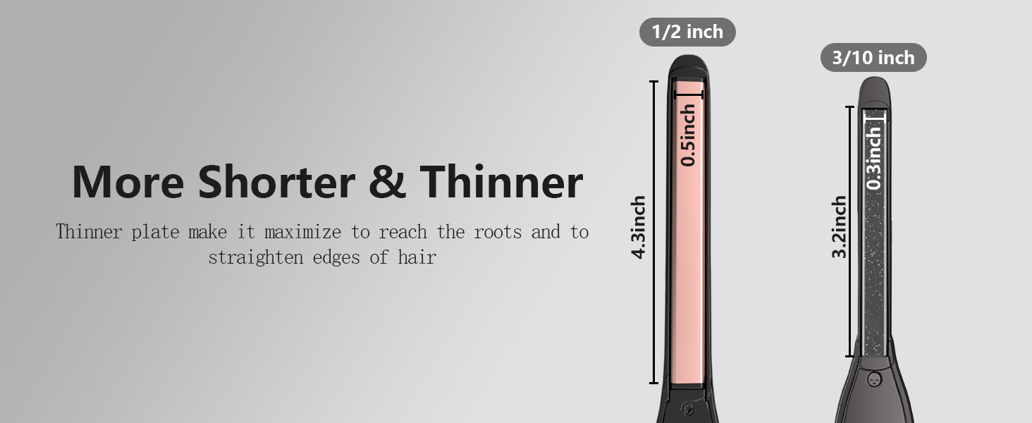 pencil flat iron
