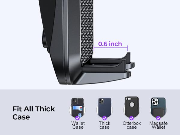 Phone holder for car vent