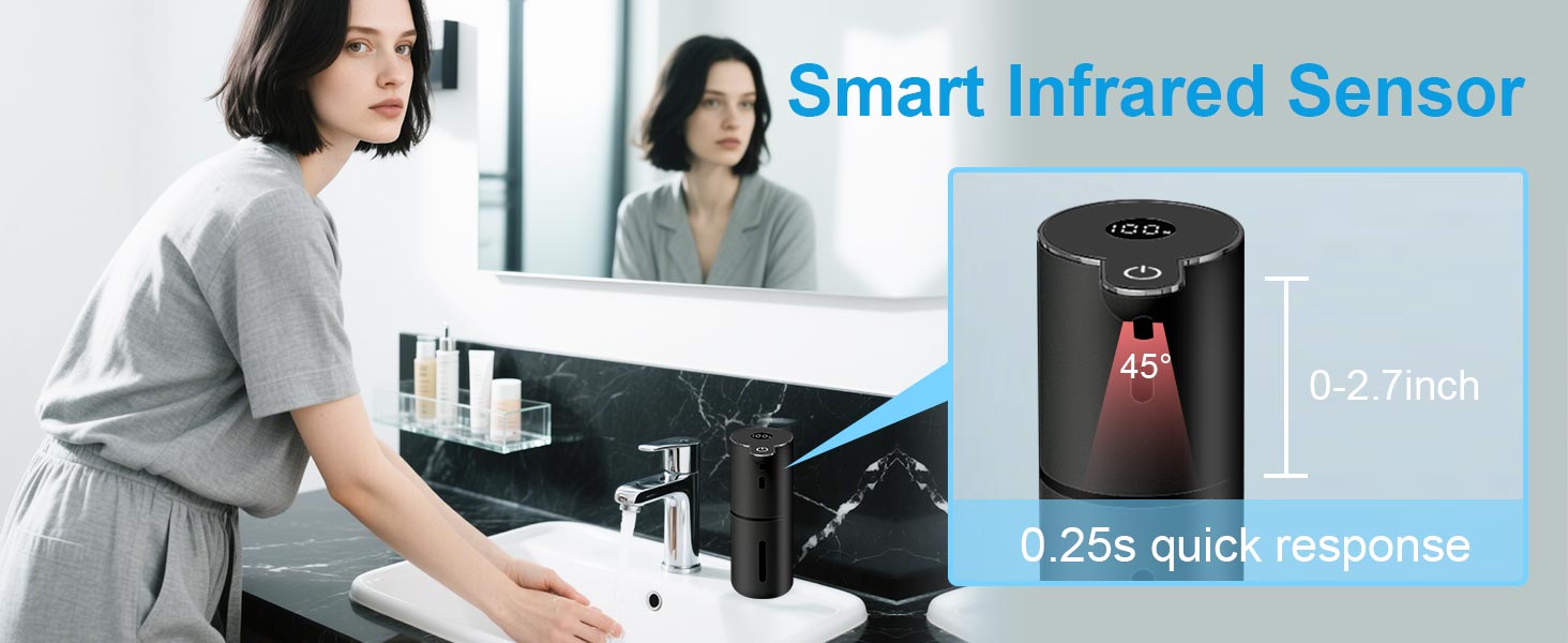 Touchless USB Rechargeable Smart Soap Dispenser