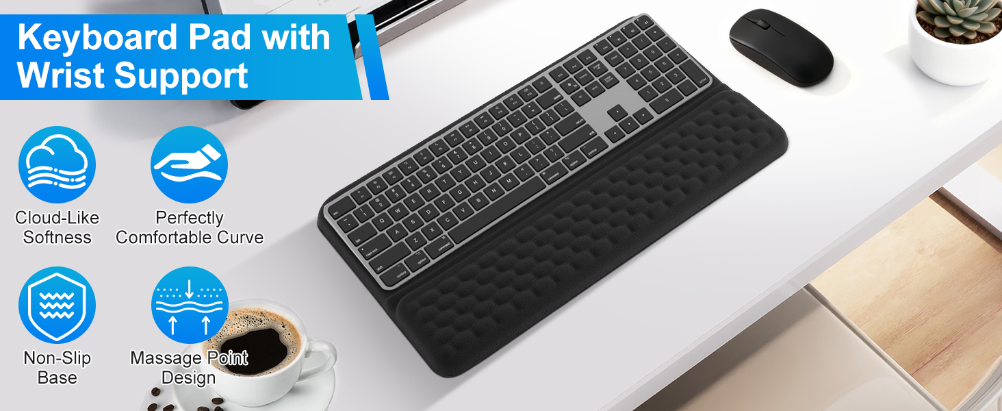 Wrist Rest with Keyboard Stand
