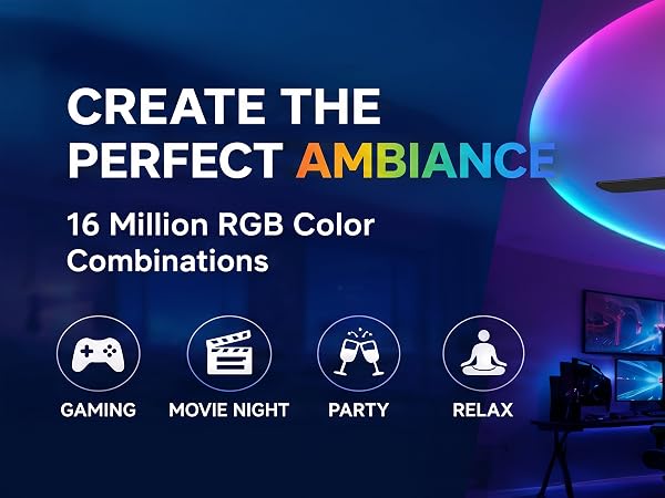 RGB Ceiling Fan