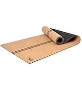 Luxury Cork Yoga Mat - Non Slip, Extra Thick Grip. Thicker, Longer, and Wider for More Comfort an...