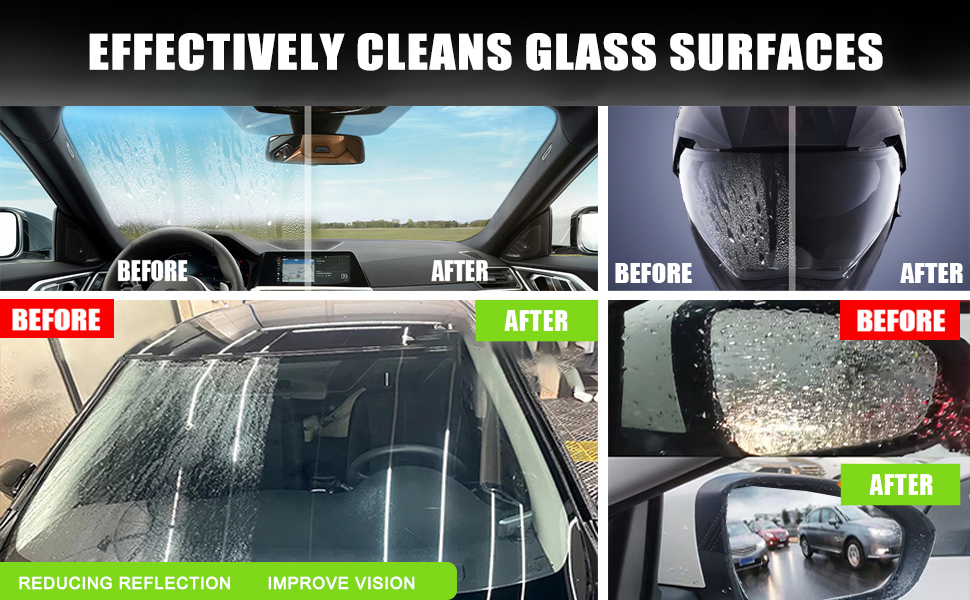 oil film cleaning brush for car windows