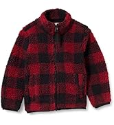 Essentials Boys and Toddlers' Fleece Lined Sherpa Full-Zip Jacket