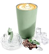 DEQIANG Travel Coffee Cup, Coffee Cup Travel with Lid, Insulated Coffee Mug for Hot &amp; Cold Bevera...