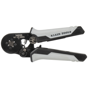 Includes four crimping dies for secure 360-Degree square crimps