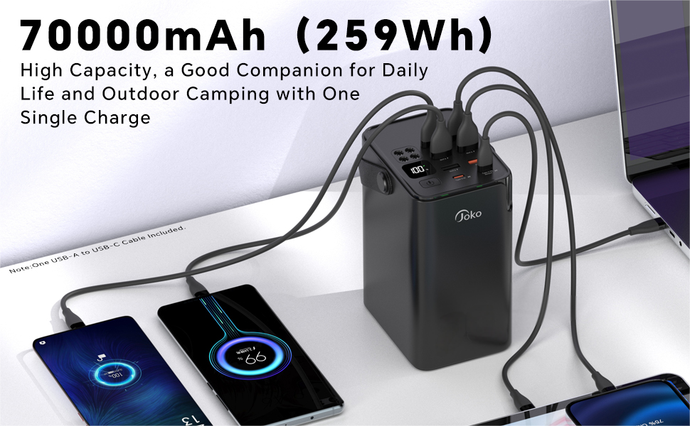 70000mAh Power Bank