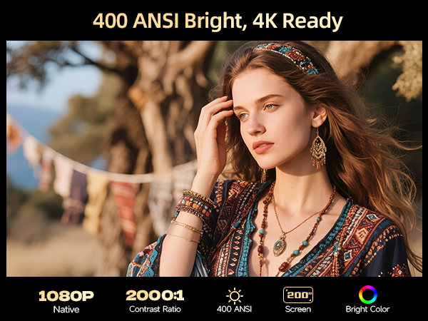 bluetooth wifi projector