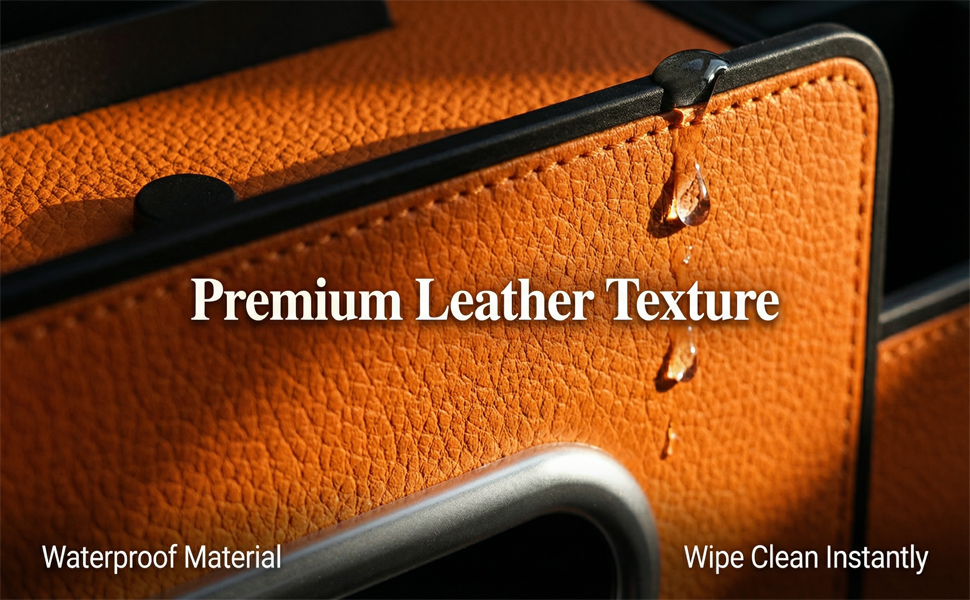 3-in-1 Car Backseat Organizer with Cup Holder