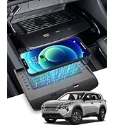 CarQiWireless Wireless Charger for Nissan Rogue 2025 2024-2021 Accessories,Automotive Center Cons...