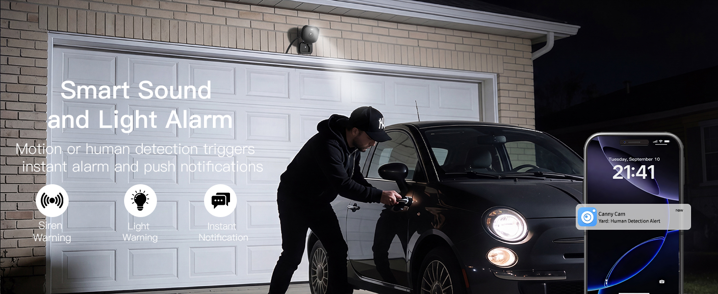 indoor outdoor camera, camera for home security, baby monitor, smart human detection camera