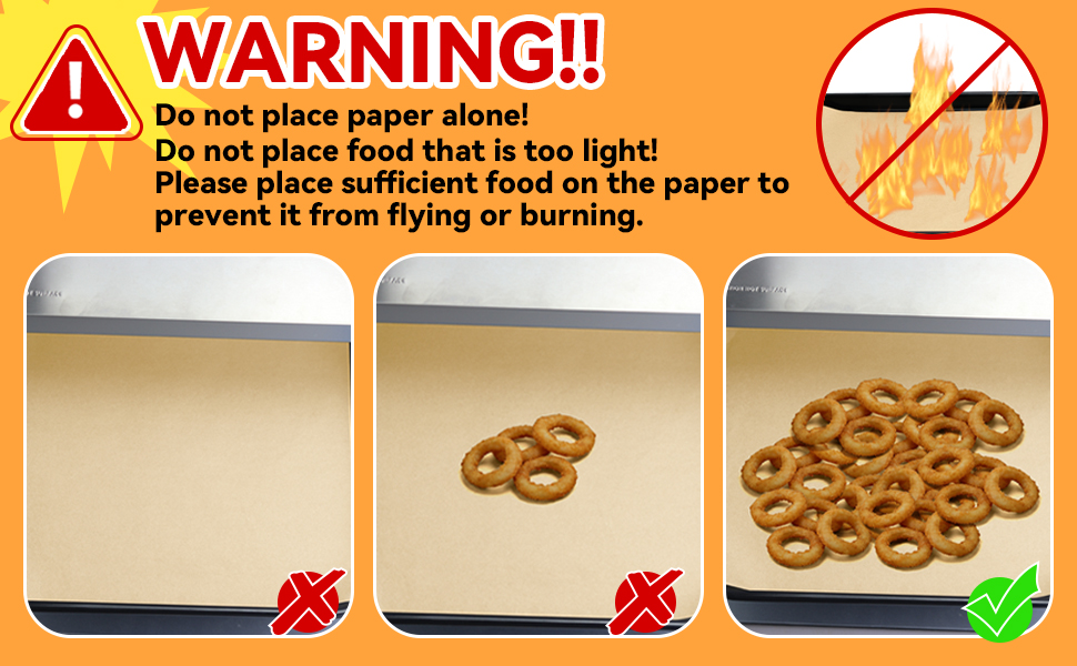 Air Fryer Parchment Paper Squares