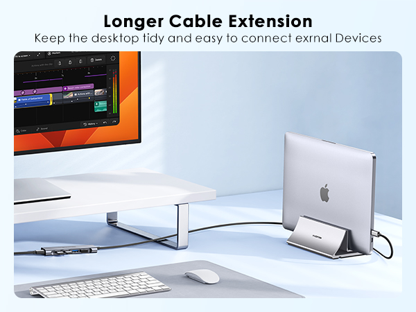 long cable usb c hub