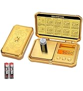 GRAM PRES Digital Pocket Gram Scale 300g x 0.01g Accuracy, Small Mini High Precision Gold Scale D...