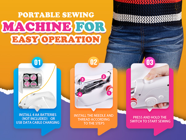 Handheld Sewing Machine