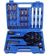 DAYUAN 21 in 1 Bearing Puller Set, Inner Hole Three-Jaw Puller with Curved Hook and 6 Sizes of Co...