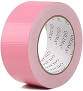 QILIMA Pink Duct Tape, Waterproof Duct Cloth Fabric, Professional Grade Cloth Duct Tape for Photo...