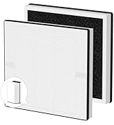 Europa Air Filter Compatible with Afloia Europa Air Purifiers, 3-in-1 True H13 Replacement Filter