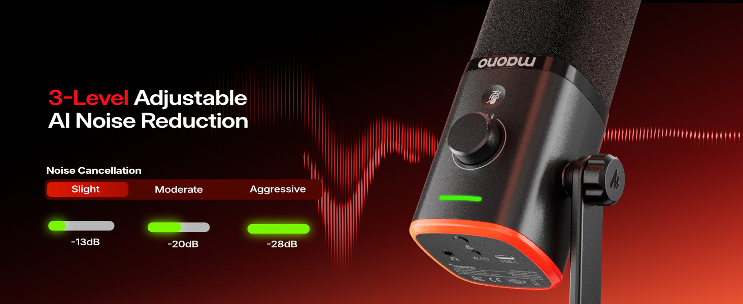 wireless dynamic gaming microphone for pc