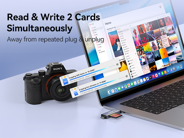 Read &amp; Write 2 Cards Simultaneously