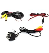 Ferianl Backup Camera for Car, 170° Wide Angle Rearview Reversing Parking Camera, HD 12 LED Night...