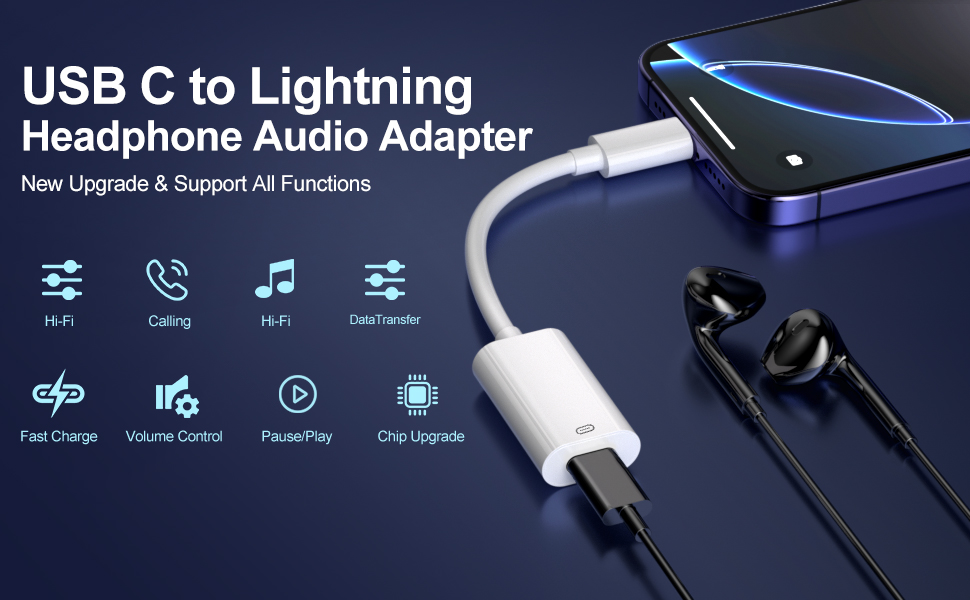 lightning to usb c adapter audio lightning to usb c adapter for headphones